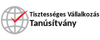 tisztességes tanusítvány logó